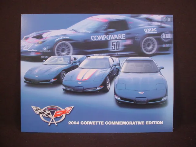 2004 Chevrolet C5 Corvette Commemorative Editions  2 - Sided Sales Flyer