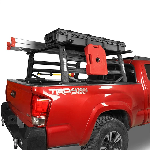 Adjustable Truck Bed Cargo Rack Ladder Fit Toyota Tundra Tacoma Nissan Truck