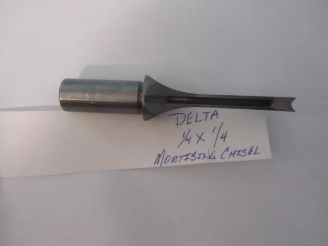 "Cincel mortífero para carpintería D463 Delta 1⁄4 x 1⁄4, tapa de profundidad 1 7/8"", Cat 17-912, pre
