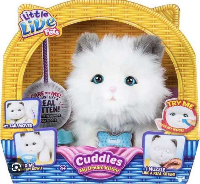 LITTLE LIVE PETS cat muffin my dream kitten 25.00 PicClick UK