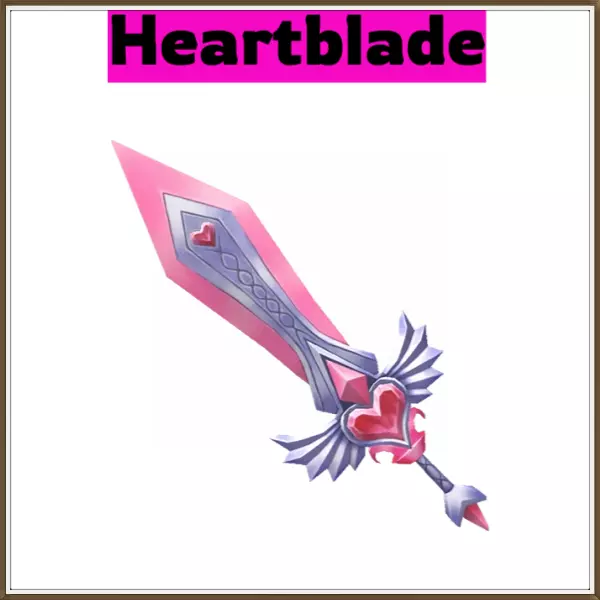 Roblox Murder Mystery 2 MM2 Heartblade Godly Knife Fast Shipping