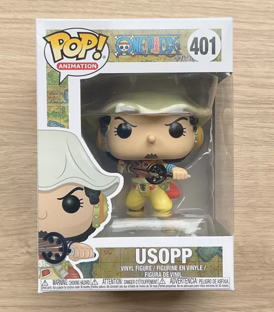 Funko Pop One Piece Usopp #401 (Boxschaden) + kostenloser Schutz