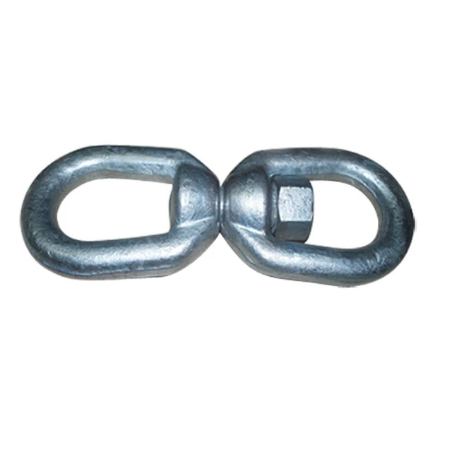 3/8 inch EYE EYE Swivel Marine Mooring Galvanized 2250 Lbs