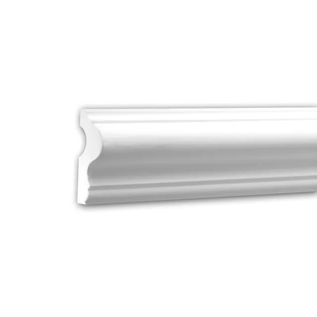 PROFHOME 151302F barra flexible de pared y friso barra de estuco barra decorativa 2 m