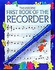 First Book of the Recorder (Usborne first music)-Philip Hawthorn, Janet Cook, J