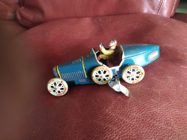 Wamoo Marseille – Buick Coupé Tôle Mécanique 22 Cm – Auto-Mesure Boîte 1954 – Rare