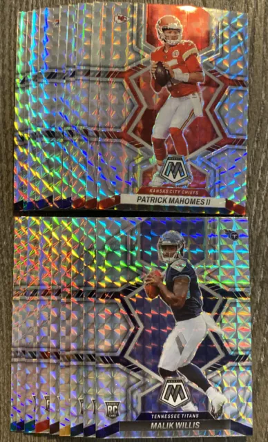 2022 Panini SILVER MOSAIC PRIZM NFL Football Cards Veterans RC You Pick/Choose!
