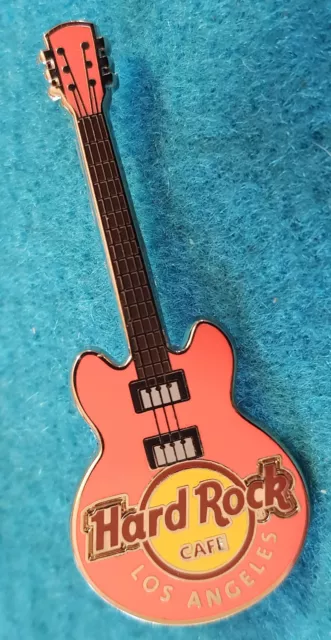 LOS ANGELES *3 STRING* PINK CORE GIBSON GUITAR SERIES 2009 Hard Rock Cafe PIN