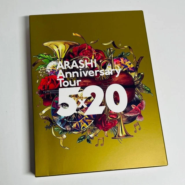ARASHI 5X20 ANNIVERSARY Tour Blu-ray Press Edition EUR 101,09