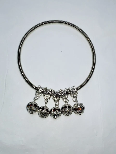 Cheriswelry 100 Stück Kristall-AB-Strass-Perlen - Großes Loch, Pavé-Rondelle, Europäische Perlen Für Charm-Armbänder & DIY-Schmuck