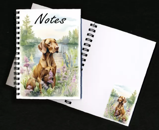 Hungarian Vizsla Dog Notebook/Notepad + small image on every page by Starprint
