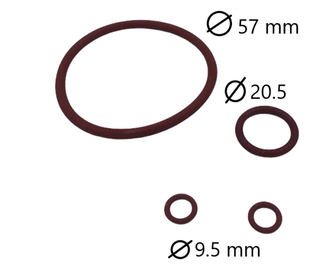 Kit De 4 Joints D'Étanchéité Boîtier Filtre à Air Et Tuyau Admission - Compatible Nissan Cube Z11, Micra C+C III K12 1.2 1.4 2003-2010 - 14032-AX610