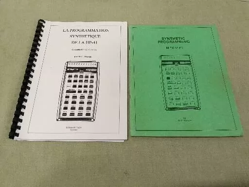 Synthetic Programming On The Hp-41C - W.c. Wickes Hp-41C Hp-41Cx Hp-41Cy Hp-41Cl