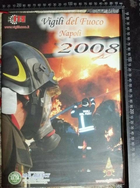Calendario Vigili Del Fuoco Di Napoli 2008 Rarita'!!!