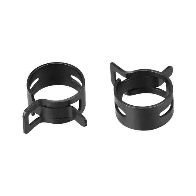 Nastro acciaio morsetto 14mm tubo fermo nero morsetto acciaio manganese 20pz