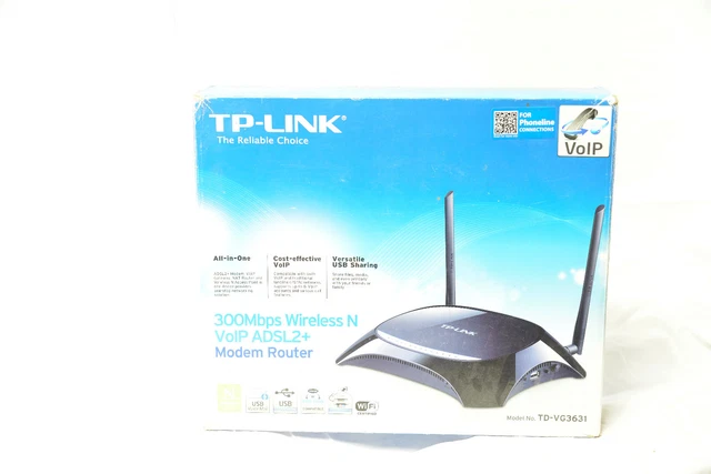 Modem Routeur ADSL2 TP-LINK TD-8816 – Bon état – Quelques Rayures