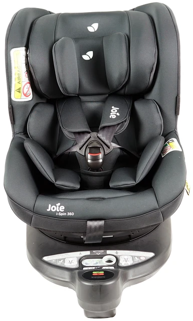 Joie i-spin 360 Car Seat i-size ISOFIX Baby Infant 0-4Yrs Group 0+/1  Black New