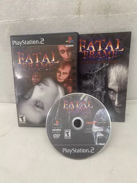 Sony Play Station 2 Fatal Frame Game Complete In Box - Working