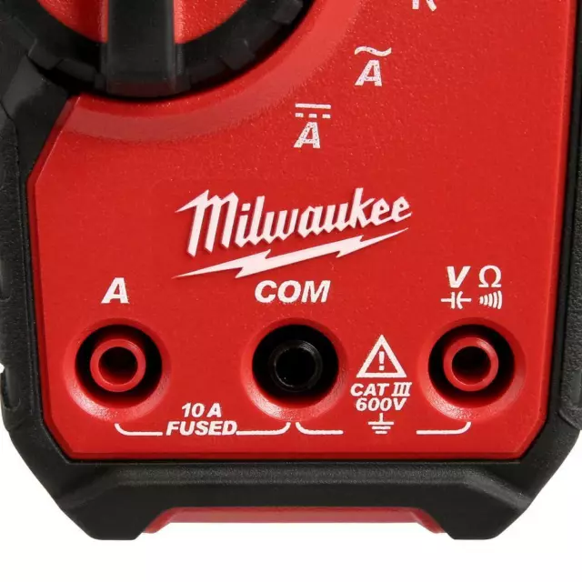 Milwaukee Test Meter Digital Multimeter Detector Electrical Tool 10 Amp 600 Volt 3