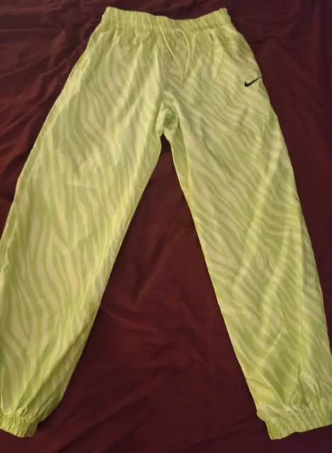 Nike Sportswear Icon Clash Womens Pants Size XS Joggers Black Pink