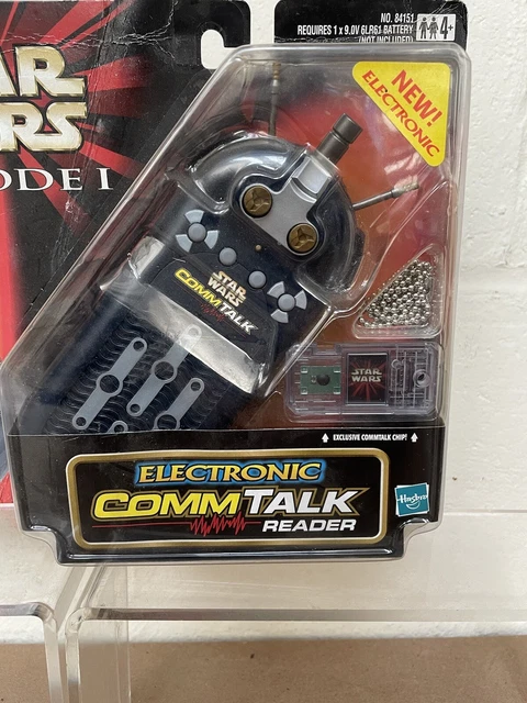 Vintage 1999 Star Wars Episode 1 Electronic Comm Talk Reader - New In Worn Box 2