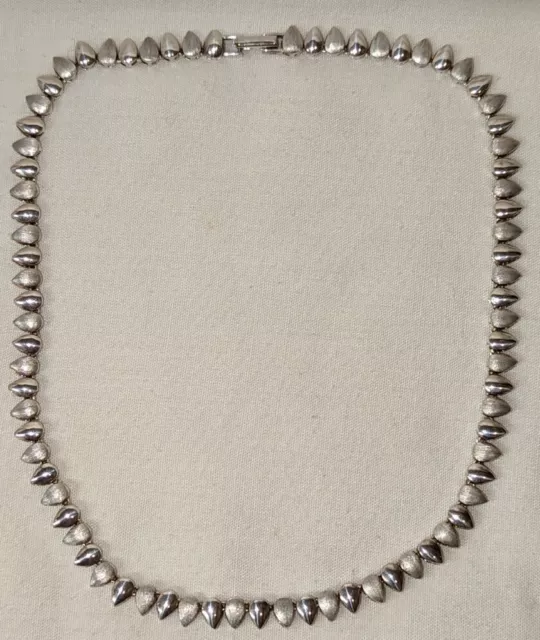 Fully Hallmarked Solid Sterling Silver Necklace 24 Grams Not Scrap