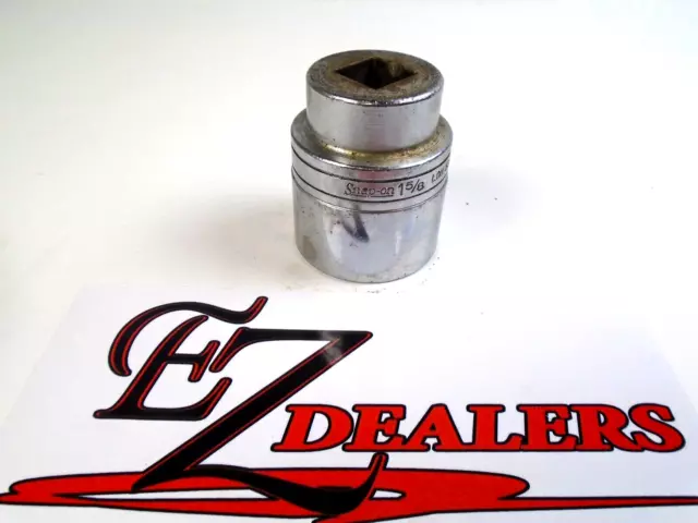 Snap-On Tools LDH-522 3/4" Drive 12-Point 1-5/8" SAE Flank Drive Shallow Socket
