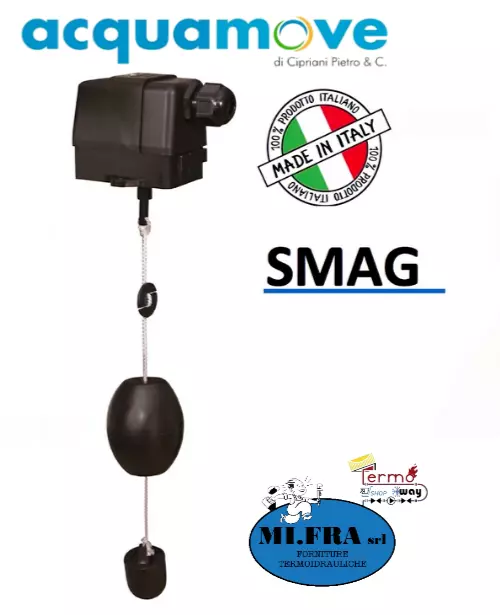 Galleggiante Elettrico Per Acque Pulite con Microinteruttore da 16A-250V SMAG