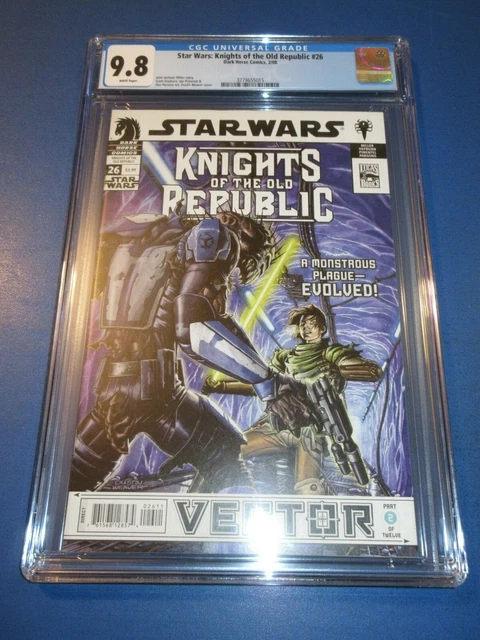 Star Wars Knights of the Old Republic #26 CGC 9.8 NM/M Gorgeous Gem Wow