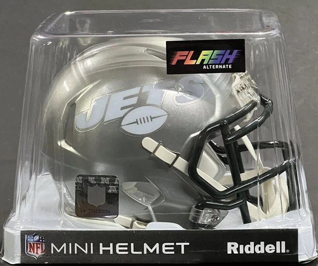 Nfl New York Jets Flash Riddell Mini Speed Helmet