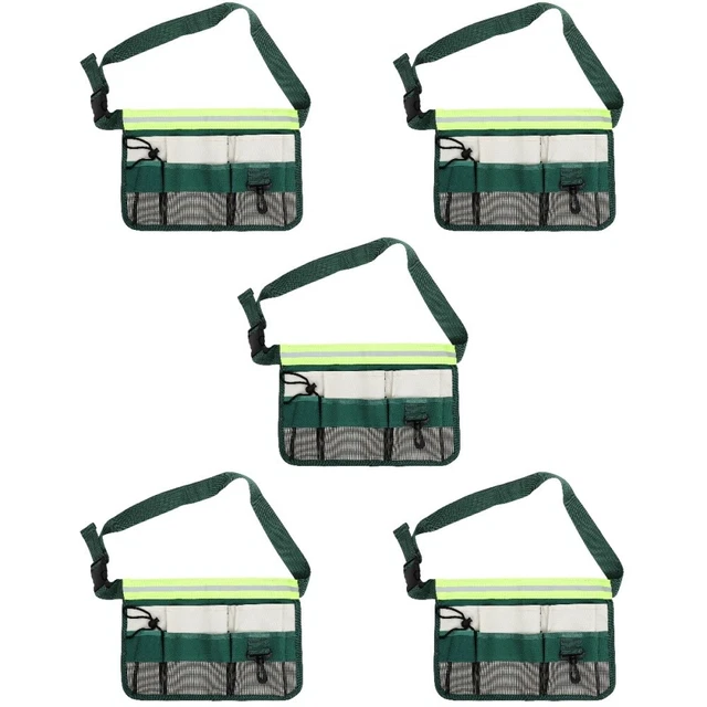 5x borsa cintura attrezzi da costruzione regolabile cintura cintura cintura cintura giardinaggio
