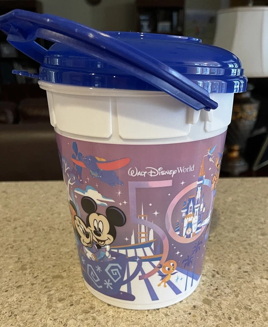 WALT DISNEY WORLD 50th Anniversary Castle Mickey Minnie Figment POPCORN