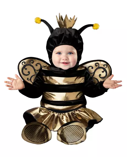 InCharacter Bambino Queen Bee Stinger Corona Cutie Buzz Costume Halloween