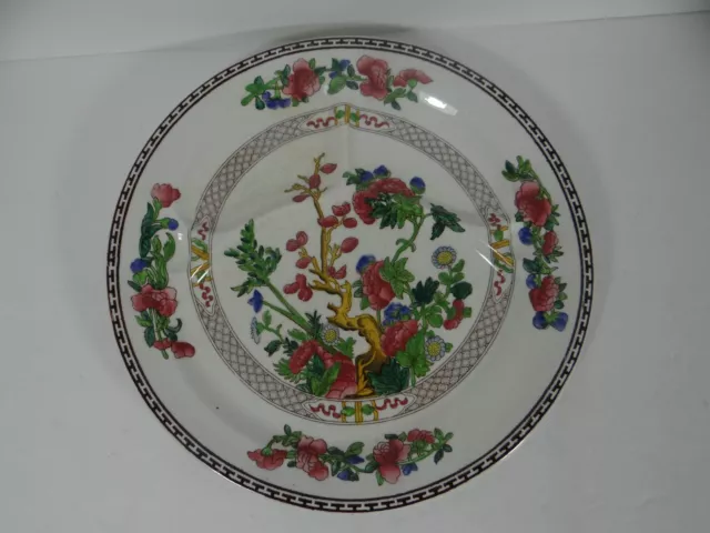 Booths Indian Tree Grill Plate Greek Key Edge Silicon China Crazing