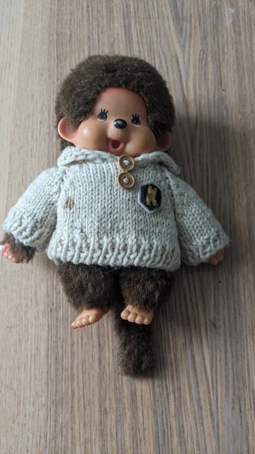 Figurine Kiki Monchhichi – Tenue Footballeur, Ajena Sekiguchi, 80s, Neuve Blister