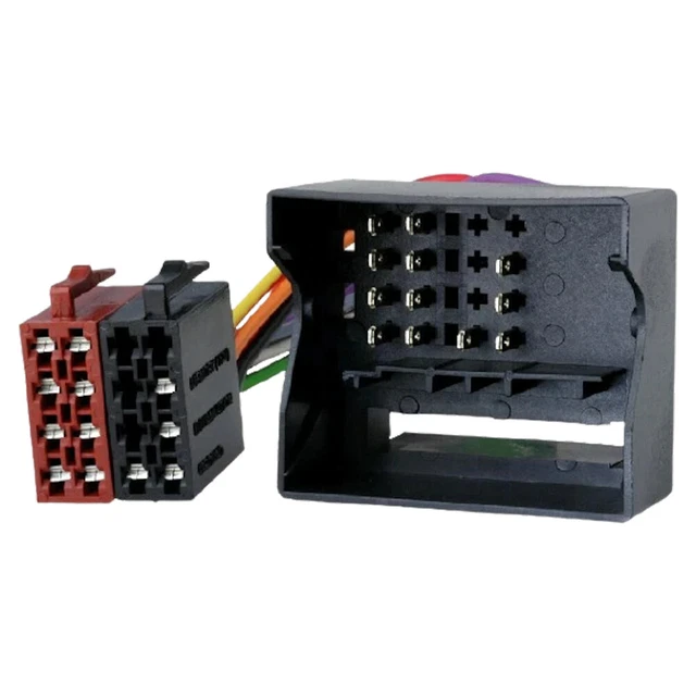 Câble Adaptateur Autoradio ISO Pour Ford/Volvo/Land Rover - Connecteur Faisceau Avec Adaptateur Antenne