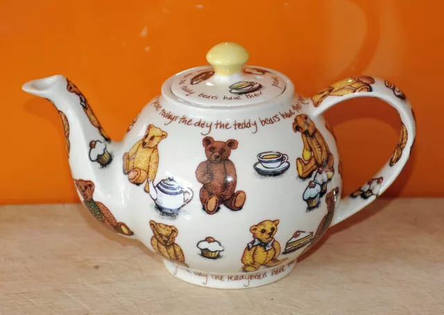 Cardew Design Ted Tea  small  teapot 12 cms high 2 cup