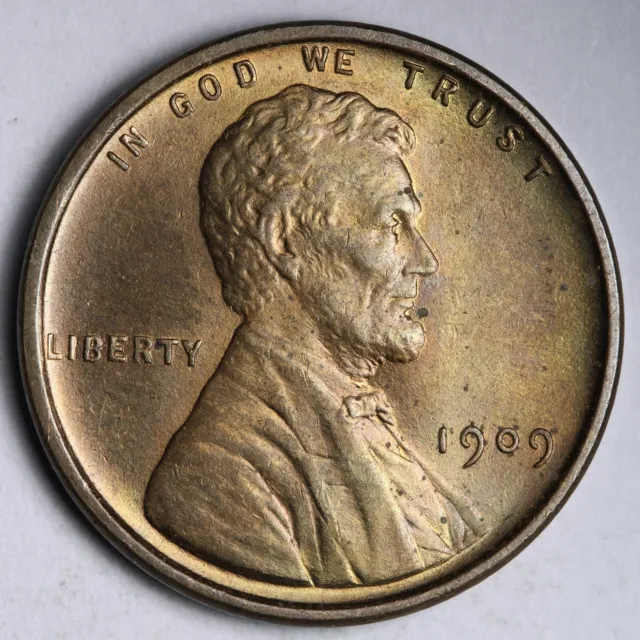 1909 VDB Lincoln Wheat Cent Penny GEM BU *UNCIRCULATED* MS E166 WEM