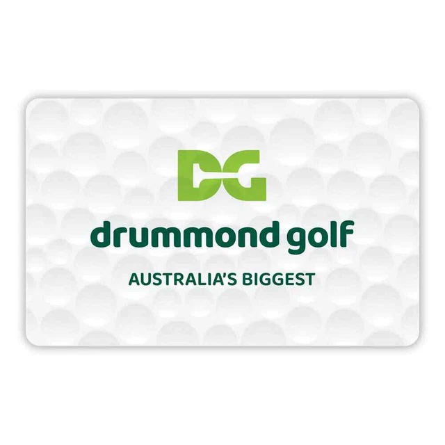 NEW Drummond Golf Gift Card - $100.00 NEW Drummond Golf Gift Card - $100.00