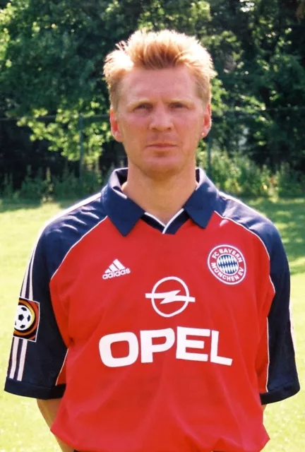 Stefan Effenberg Bayern München 1999-00 seltenes Foto
