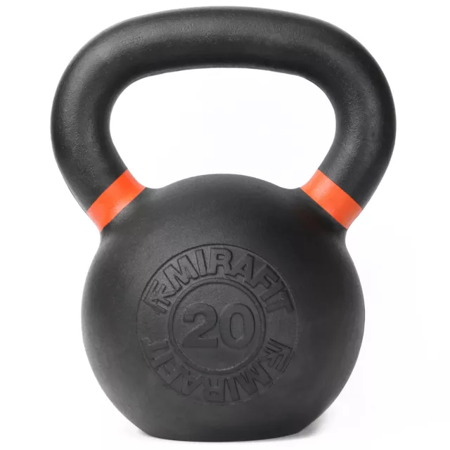 Mirafit 20kg Cast Iron Kettlebell Weight/Strength Training Exercise Workout #623