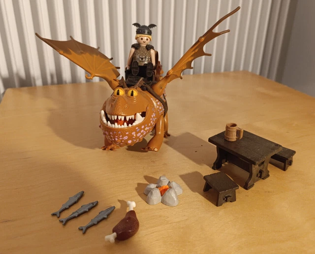 Playmobil set 9460 Dragons Varek et Bouledogre - Complet avec boîte