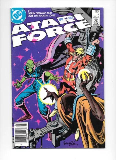 Atari Force #7B 1984 VF+ Newsstand Canadian Price Variant DC Comics