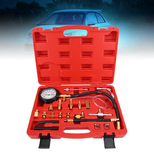 Hot TU-114 tester misuratore di pressione carburante diesel benzina diagnostica pompa di iniezione carburante