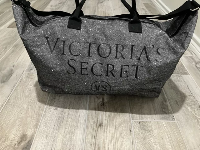 Best Victorias Secret Tote Bag Gold Glitter Limited Edition for