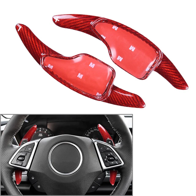 Paddle cambio volante fibra di carbonio per Chevrolet Camaro 2016-2022 17 18