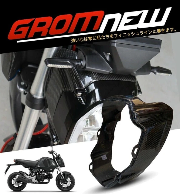FRONT COVER HEADLIGHT Guard Honda New Grom 2021 2022 Genuine Carbon