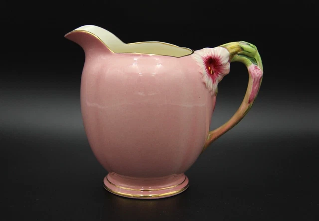 1951+ Royal Winton Grimwades Pink Petunia Pattern Large Creamer Made in England