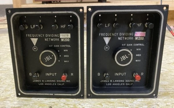 M7129 JBL N1200 ネットワーク ペア JBL N1200 FREQUENCY Dividing Network Crossover Pair Set