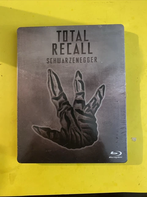 TOTAL RECALL Schwarzenegger Steelbook Edition (Blu-Ray Digital 1990 ...